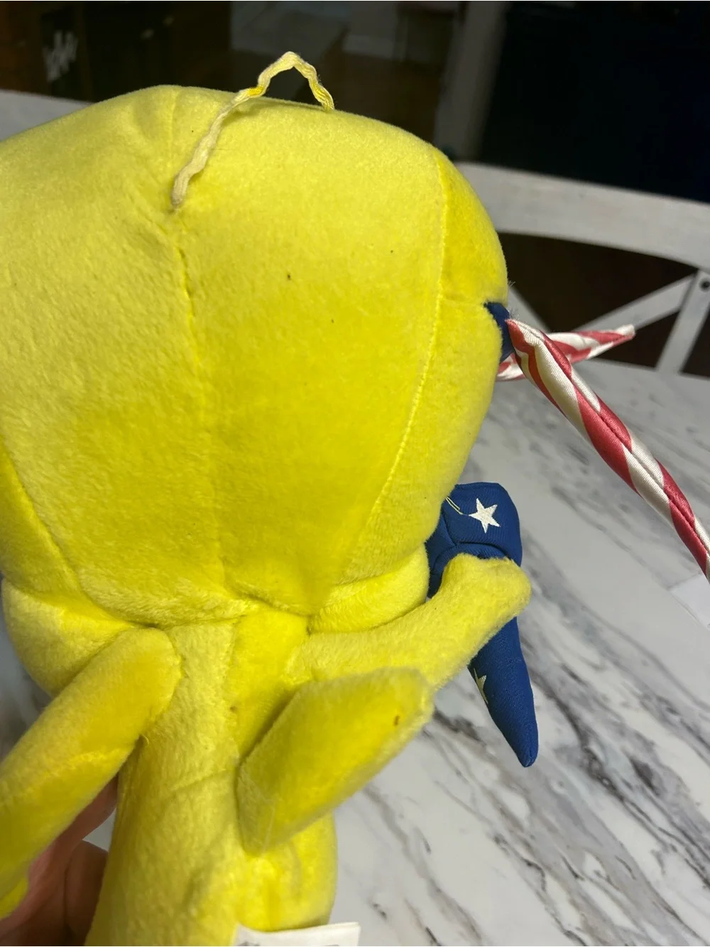 Tweety Bird Plush Toy - Yellow with Patriotic Headband
